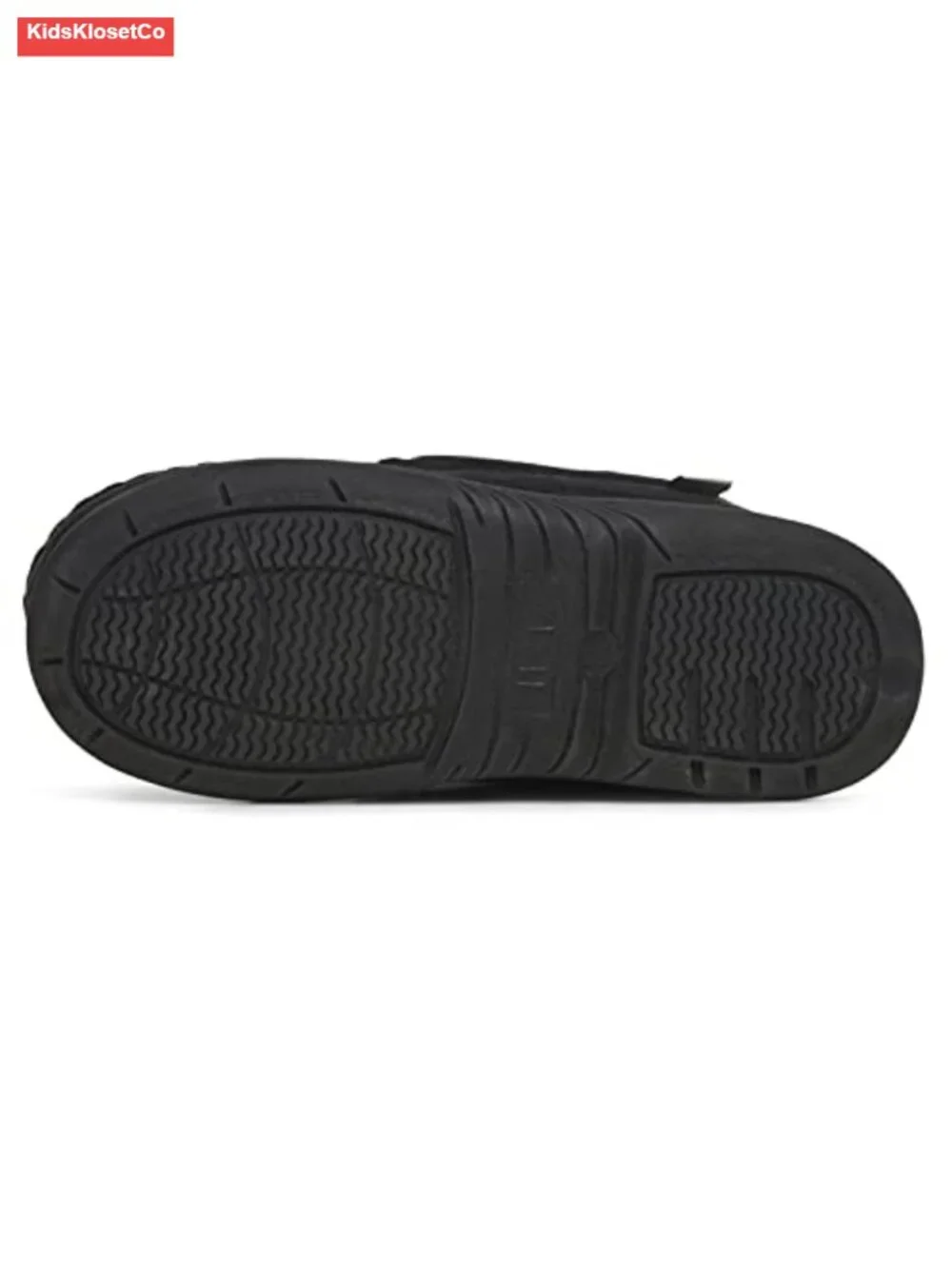 Boys Micro Suede Fuzzy Lined Mocc - Kids Cozy House Shoes